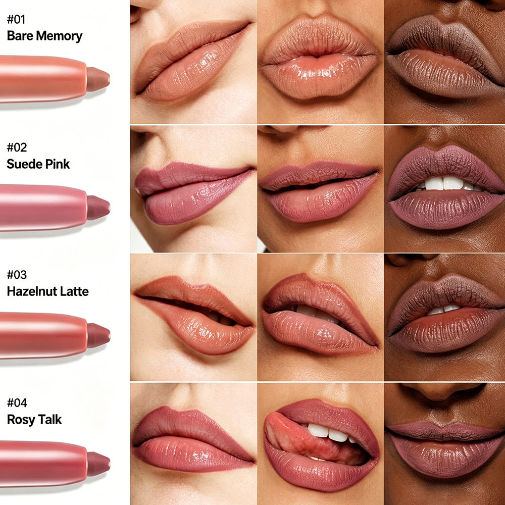 Easy glide lip liner