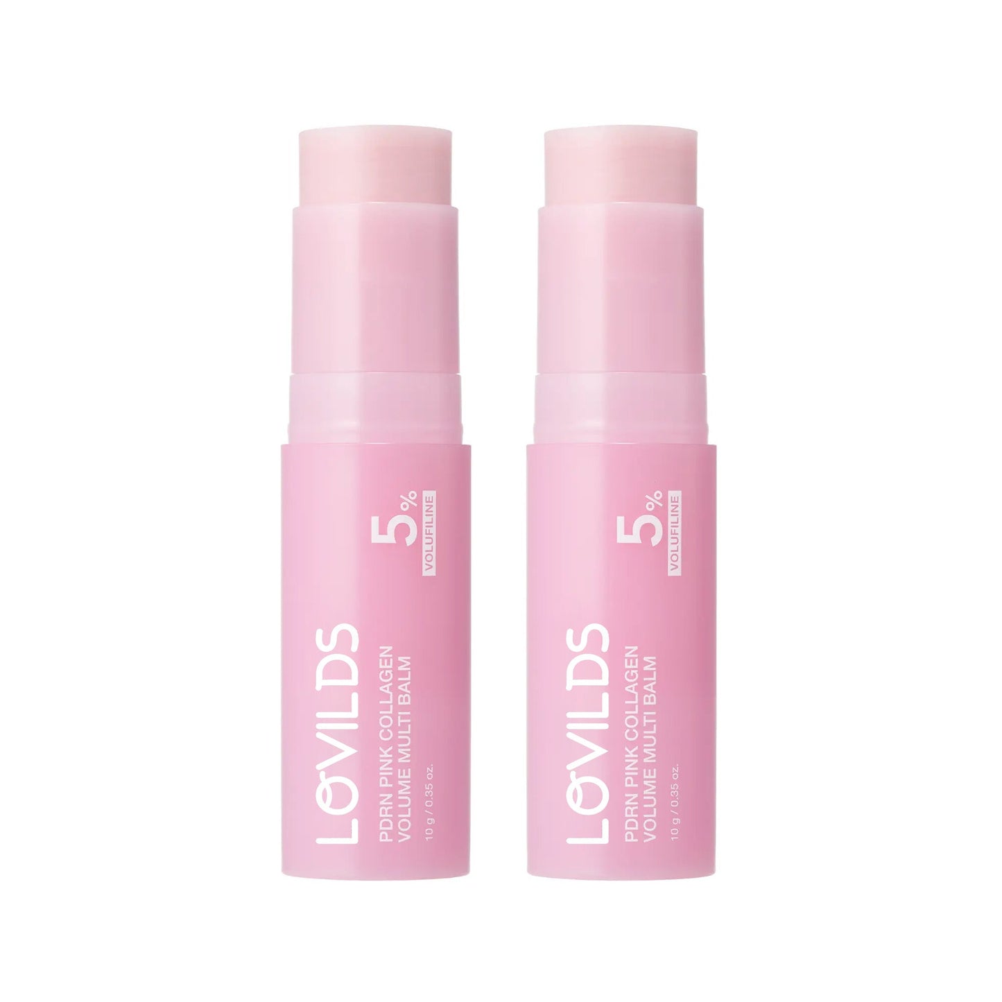 PDRN Pink Collagen Volume Multi Balm | All In One Volufiline, PDRN, NAD Stick for Youthful-Looking