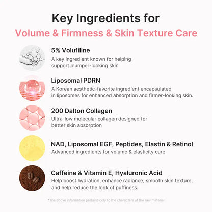 PDRN Pink Collagen Volume Multi Balm | All In One Volufiline, PDRN, NAD Stick for Youthful-Looking