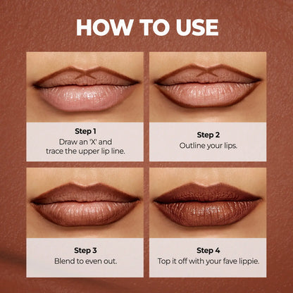 Easy glide lip liner