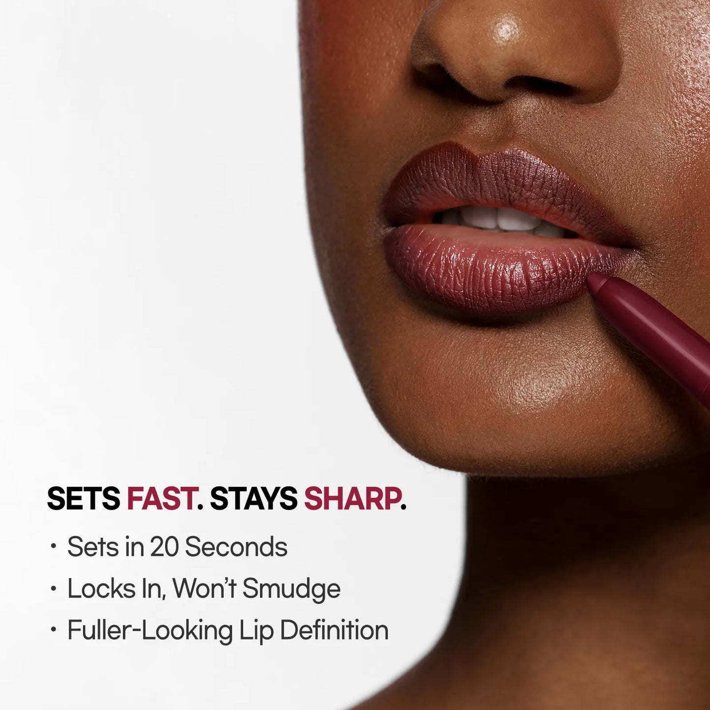 Easy glide lip liner