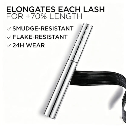 Metal Wand Tubing Mascara Long-wearing tubing formula