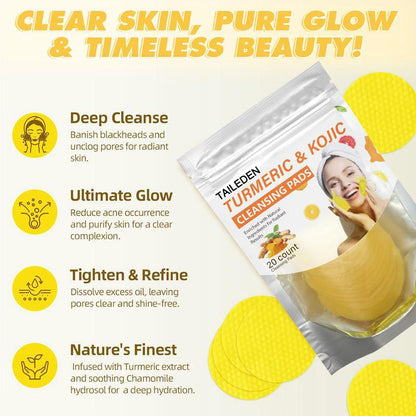 Turmeric & Kojic Acid Cleansing Pads