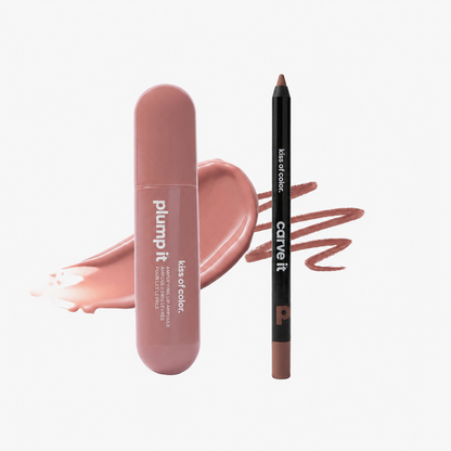 Define & Hydrate Lip Duo – Lip Liner + Gloss Bundle