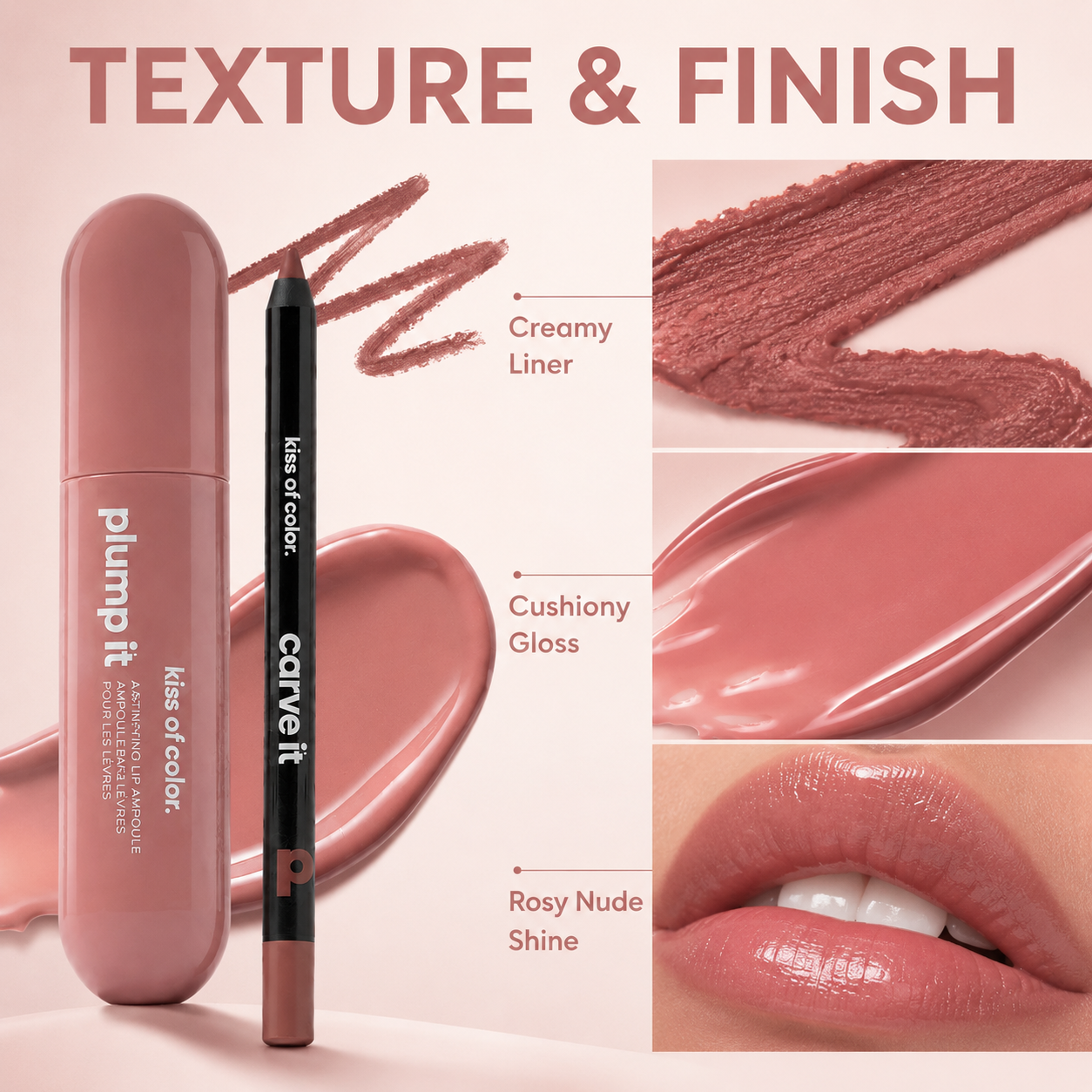 Define & Hydrate Lip Duo – Lip Liner + Gloss Bundle