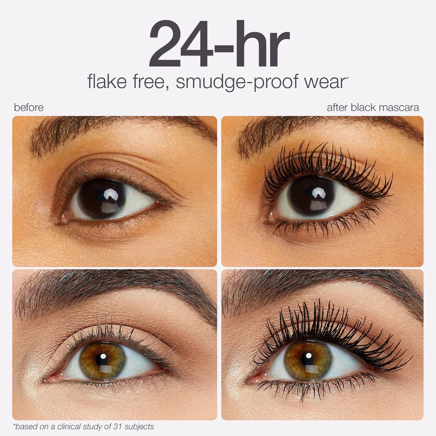 Metal Wand Tubing Mascara Long-wearing tubing formula
